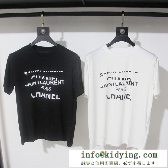 CHANEL ユニセックス ｔシャツ 2019で素敵な着こなし シャネル スーパーコピー 激安 ２色可選 ユニーク 品質保証