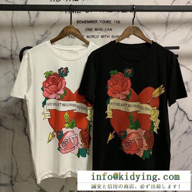 DOLCE & gabbanaドルチェ tシャツ コピー軽量コットンジャージーメンズラウンドネック半袖2色が選択できる 