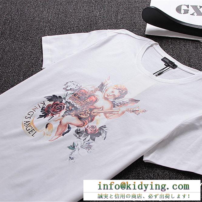 Dolce&Gabbana ドルチェ＆ガッバーナ 半袖tシャツ 2色可選 2019年春夏のトレンドの動向 好感度が高いアイテム