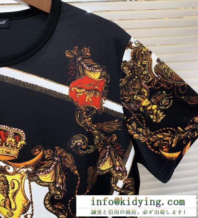 Dolce&Gabbana ドルチェ＆ガッバーナ 半袖tシャツ topセラー賞受賞 19ss新作大人気旬トレンド 流行の最前線