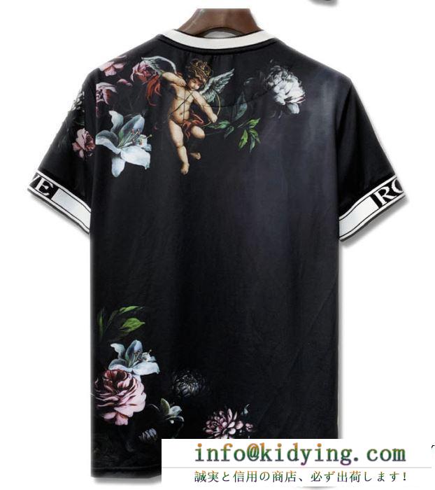 Dolce&Gabbana ドルチェ＆ガッバーナ 半袖tシャツ 春夏入荷限定sale価格 19ss限定夏季 オンライン限定