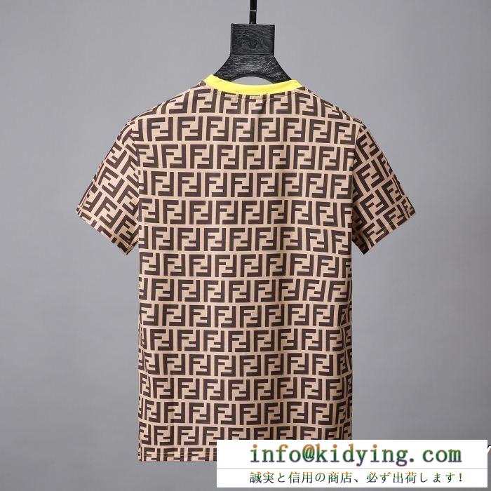 FENDI フェンディ半袖tシャツ 人気が続行限定アイテム 洗練されたおしゃれ感を持つ