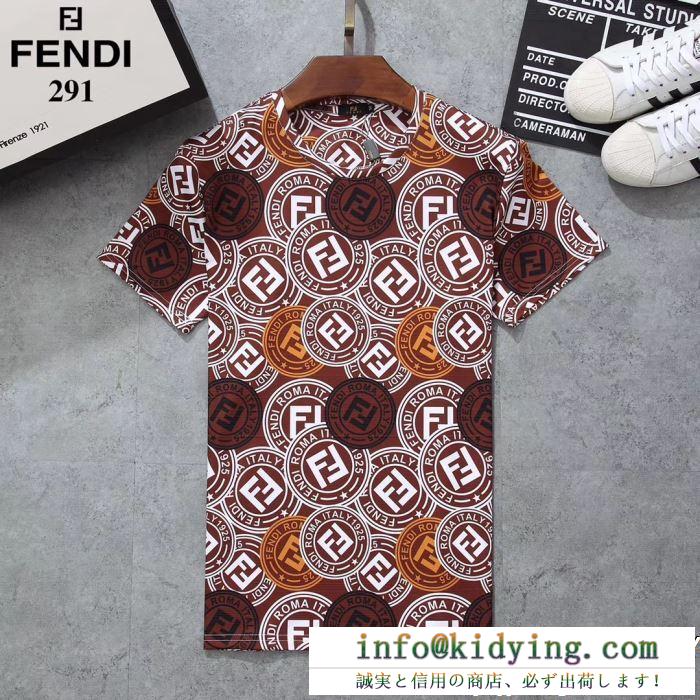 FENDI フェンディ半袖tシャツ 3色可選 ss19春夏入荷人気のスピーディ 好感度が高いアイテム