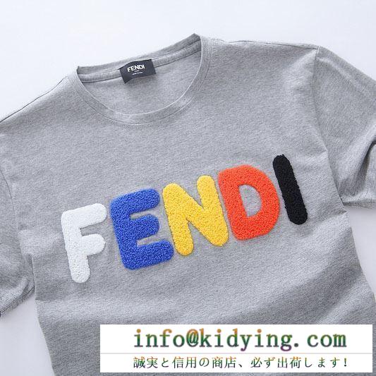 最新の春夏アイテム fendi フェンディ 半袖tシャツ 4色可選 安心の関税送料込 19ss 新作