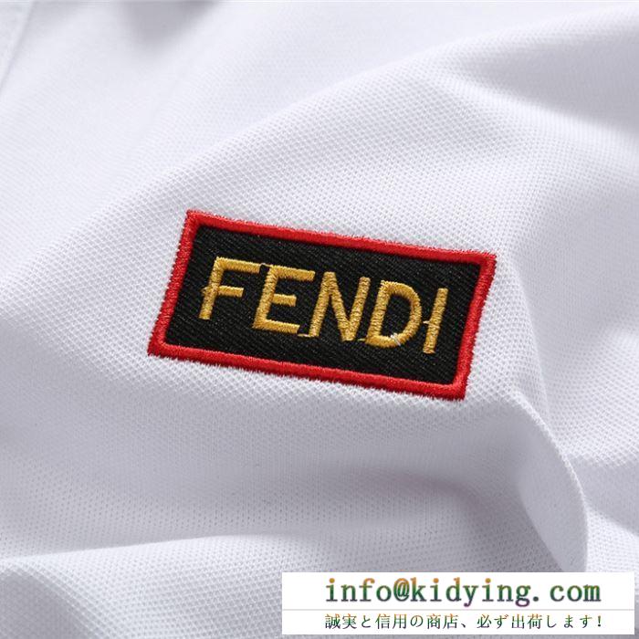 半袖Tシャツ 3色可選 春夏季超人気即完売 19ss 待望の新作カラー 海外限定新作 fendi フェンディ