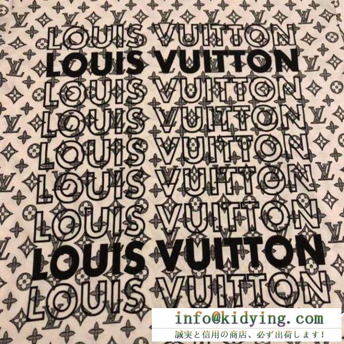 高級感が溢れた ルイ ヴィトン Tシャツ/ティーシャツ好感度が高いアイテム LOUIS VUITTON 2色可選 19ss最新作