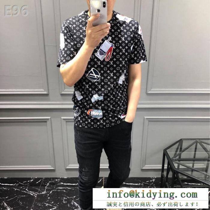 LOUIS VUITTON 夏のいいのアイテム ルイ ヴィトン 2019年春夏のトレンドの動向 2色可選 Tシャツ/ティーシャツ