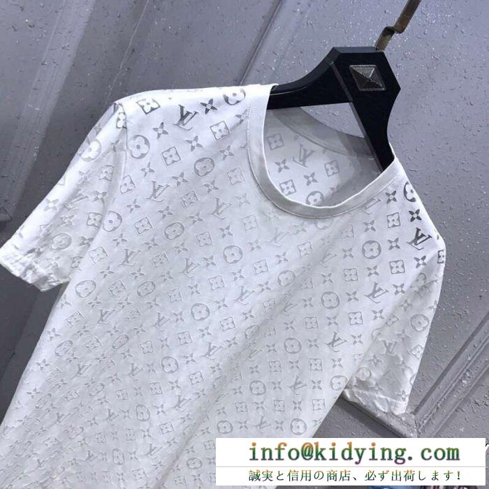 きれいめな印象 2色可選 Tシャツ/ティーシャツ 2019春夏トレンドファッション新作 ルイ ヴィトン LOUIS VUITTON