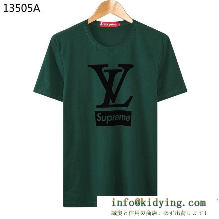 Tシャツ/ティーシャツ 涼しげな印象の ルイ ヴィトン LOUIS VUITTON  19SS未入荷 多色可選 落ち着きある