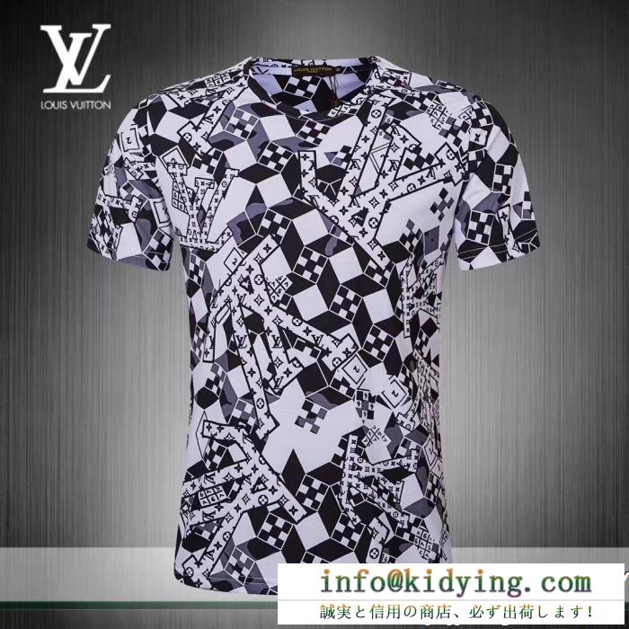 LOUIS VUITTON 夏季大人気アイテム VIPSALE  ルイ ヴィトン 19SS限定夏季 Tシャツ/ティーシャツ 2色可選 春色先取り 