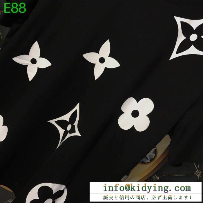 人気セール100%新品　LOUIS VUITTON2色半袖tシャツスーパーコピー暑い夏に合うアイテム　肌にも優しい質感　ヴィトン t シャツ コピー　様々なコーデを楽しむ