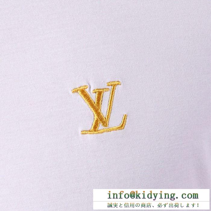 2019夏に意外と人気な新作 ルイ ヴィトン 夏のコーデには欠かせない louis vuitton tシャツ/半袖