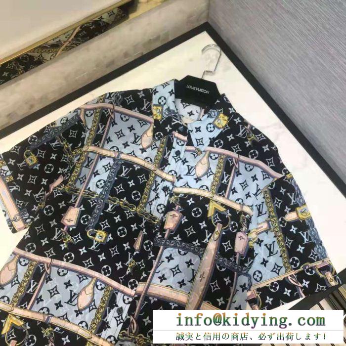 上品カジュアルな雰囲気に19春夏正規品保証 ルイ ヴィトン louis vuitton 上下セット