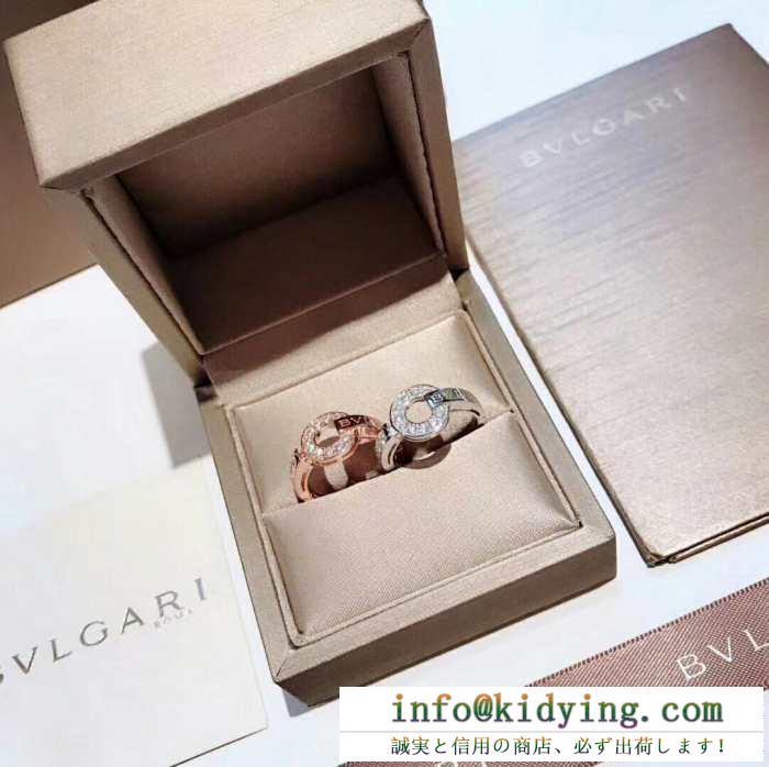 ブルガリ リング 人気 魅力的に個性を映るアイテム コピー レディース bvlgari bvlgari シルバー ゴールド 品質保証 343168