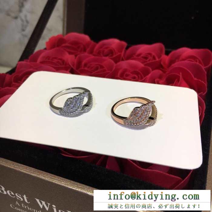 スワロフスキー swarovski 指輪 4色可選 2019春夏にも引き続き大活躍！ ファッション感満々