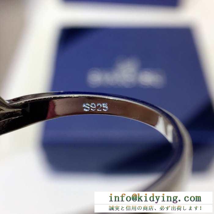 スワロフスキー swarovski 指輪 4色可選 2019春夏にも引き続き大活躍！ ファッション感満々