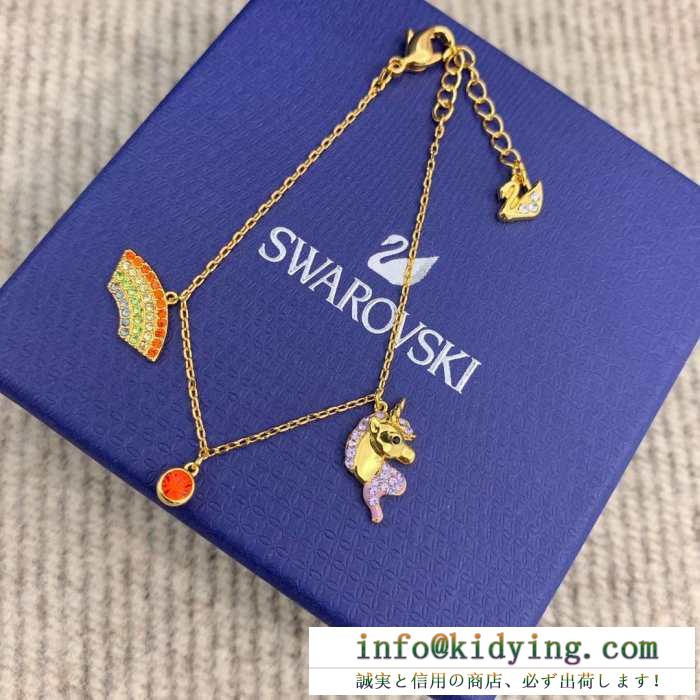 19SS新作大人気旬トレンド 春夏季超人気即完売 スワロフスキー swarovski ブレスレット