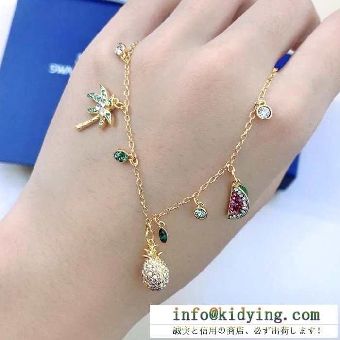 ブレスレットSS19待望入荷VIP価格 春物新作大人スタイリッシュ スワロフスキー swarovski