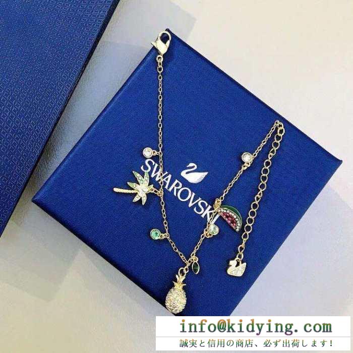 ブレスレットSS19待望入荷VIP価格 春物新作大人スタイリッシュ スワロフスキー swarovski