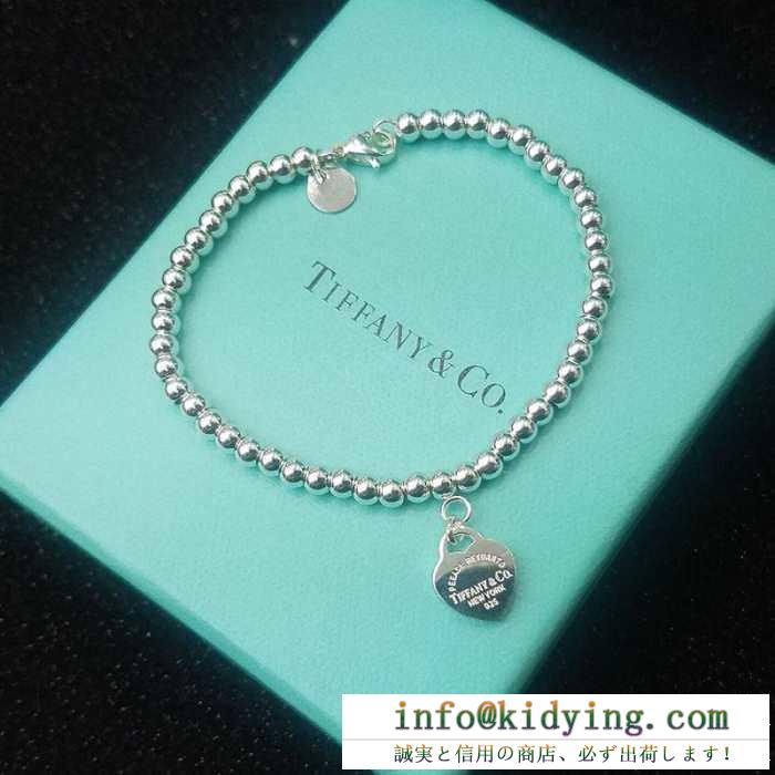 ティファニー レディース ブレスレット 可愛いシンプルなデザインで大人気 tiffany & co コピー ２色 ブランド 最安値 26659604