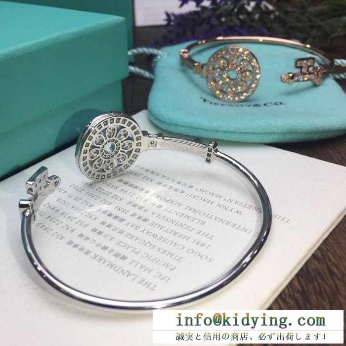 ティファニー ブレスレット レディース 手首におしゃれを添える限定品 tiffany & co コピー ゴールド シルバー コーデ 手頃価格