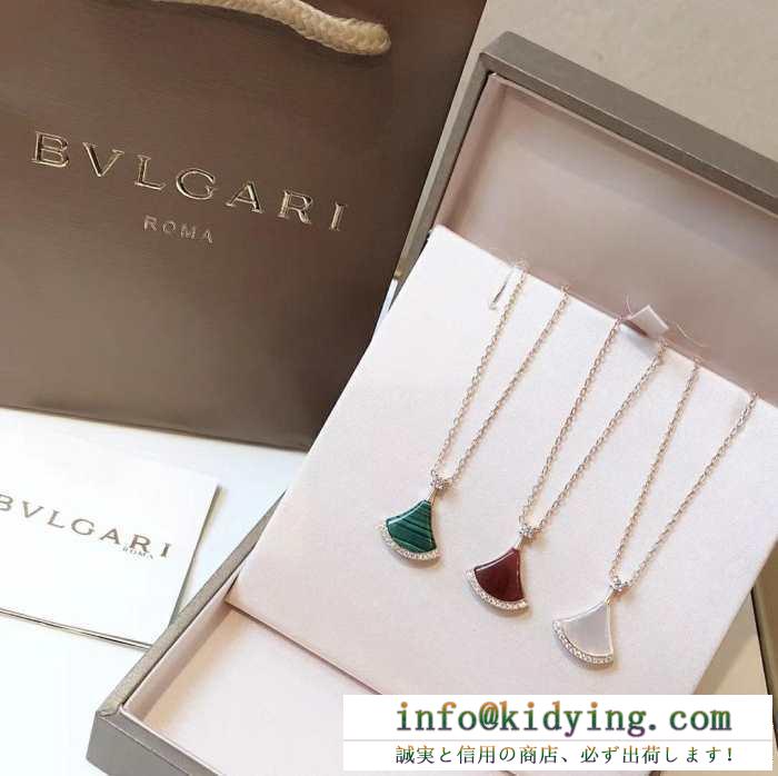 19SS新作大人気旬トレンド 春夏季超人気即完売 ブルガリ bvlgari ネックレス 3色可選