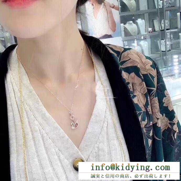 19SS 待望の新作カラー 安心送料関税込夏らしい新品 スワロフスキー swarovski ネックレス