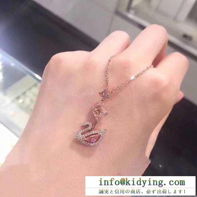 19SS 待望の新作カラー 安心送料関税込夏らしい新品 スワロフスキー swarovski ネックレス