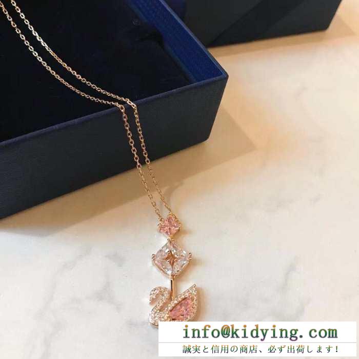 19SS 待望の新作カラー 安心送料関税込夏らしい新品 スワロフスキー swarovski ネックレス