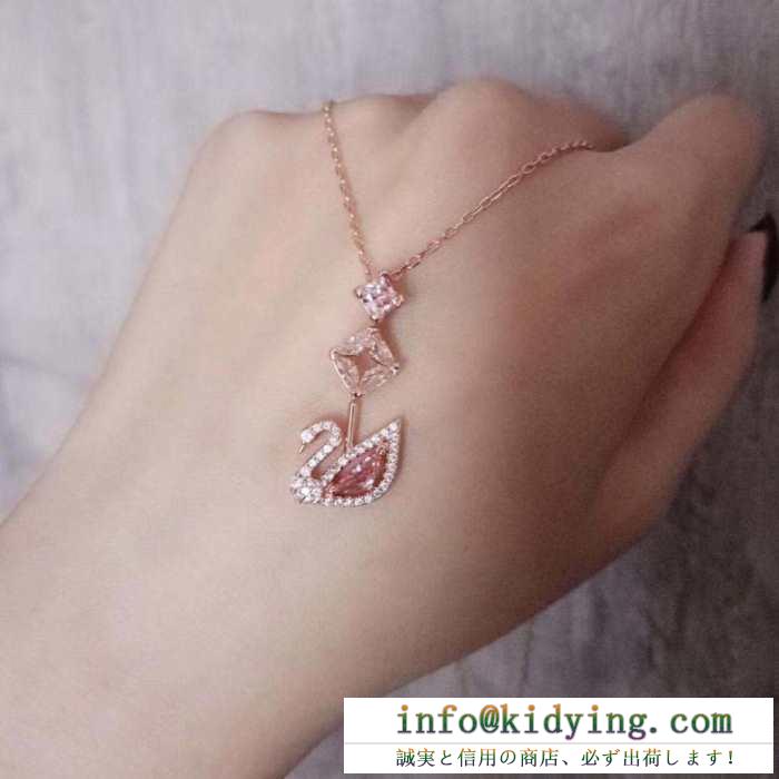19SS 待望の新作カラー 安心送料関税込夏らしい新品 スワロフスキー swarovski ネックレス