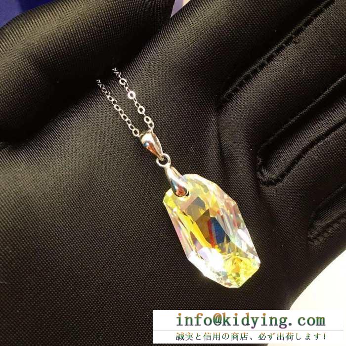 2色可選 ファッションの最先端！swarovski ネックレス 2019春夏の流行りの新品 スワロフスキー