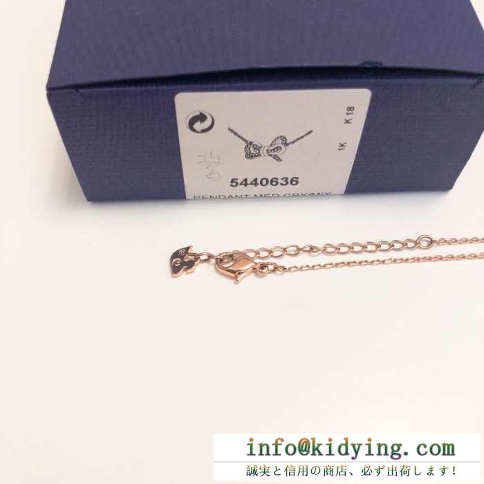 2019年春夏のトレンドの動向 スワロフスキー swarovski ネックレス 大人っぽい印象が素敵