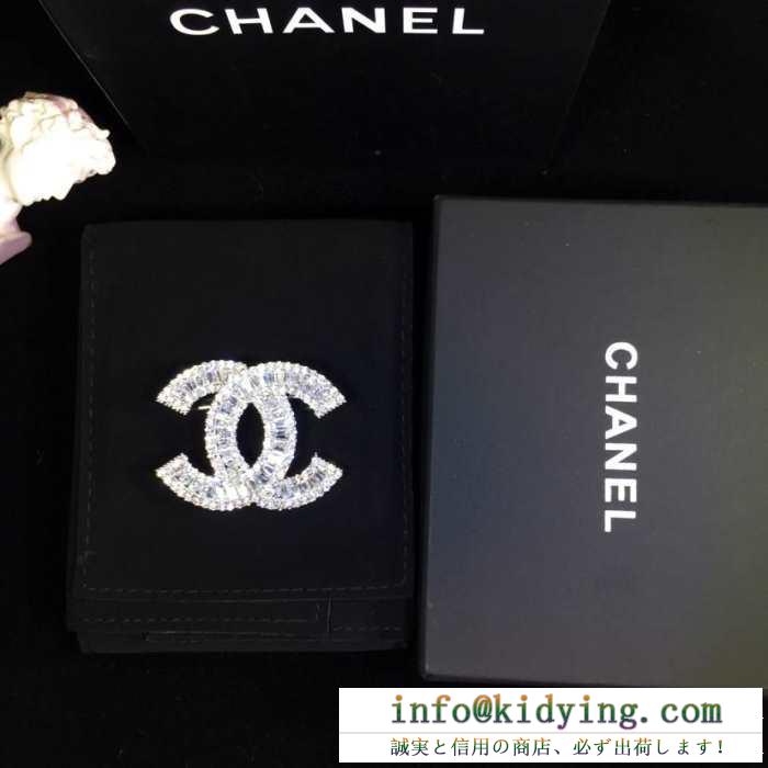 シャネル chanel ブローチ 2019春新作正規買付 国内配送 雑誌にも人気掲載アイテム