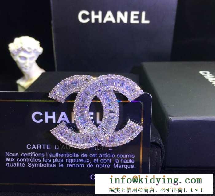 シャネル chanel ブローチ 2019春新作正規買付 国内配送 雑誌にも人気掲載アイテム