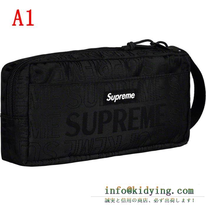 Organizer pouch 2019大人気 supreme 活躍のバッグ 4色可選 ヘルシー 抜け感重視