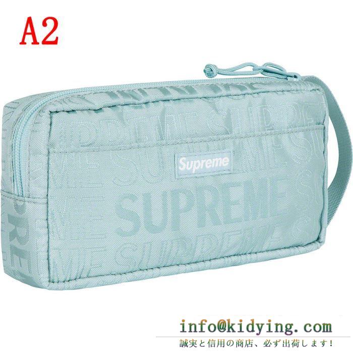 Organizer pouch 2019大人気 supreme 活躍のバッグ 4色可選 ヘルシー 抜け感重視