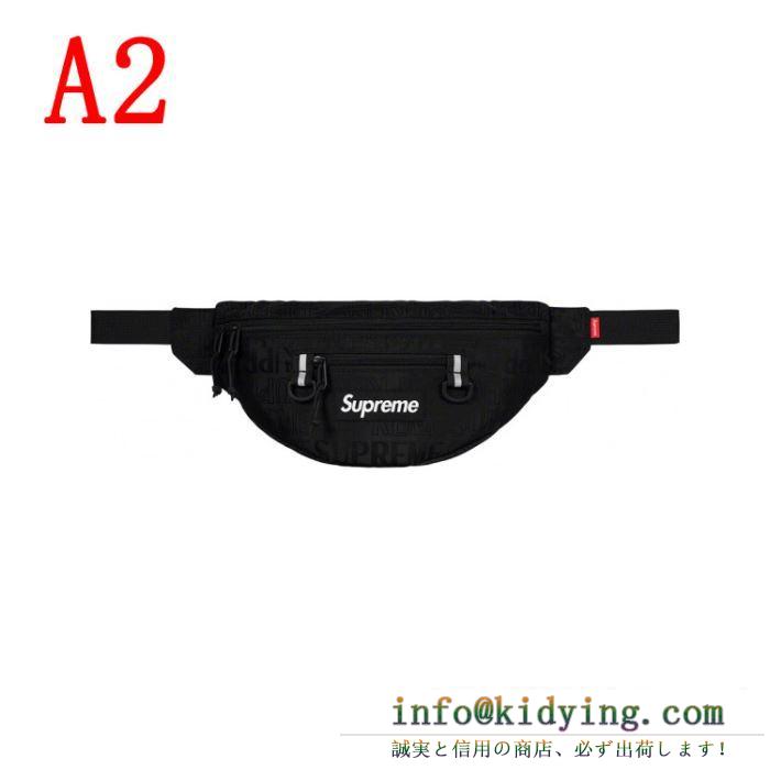 抜け感を出す supreme waist bag 19ss 4色可選 超必須アイテム 暑い今こそ活躍させたい！