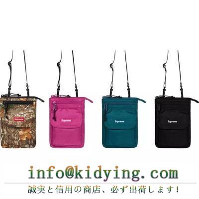 Supreme 19fw waistbagshoulderbag 斜め掛けバッグ 今年の秋冬の大人気作品 4色可選 国内入手困難2019秋冬新作