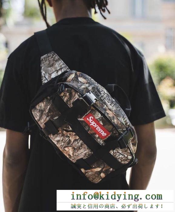 おしゃれ度アップ秋冬コレクション 4色可選 ボディバッグ supreme 19fw waistbagshoulderbag おすすめする注目トレンド