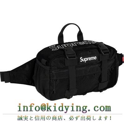 おしゃれ度アップ秋冬コレクション 4色可選 ボディバッグ supreme 19fw waistbagshoulderbag おすすめする注目トレンド