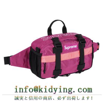 おしゃれ度アップ秋冬コレクション 4色可選 ボディバッグ supreme 19fw waistbagshoulderbag おすすめする注目トレンド