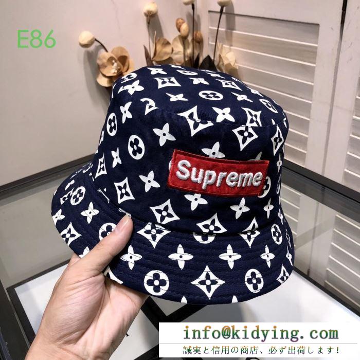 おしゃれに秋を迎えるために2色可選 帽子/キャップ やっぱり優しい色 2019aw シュプリーム supreme