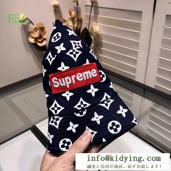 おしゃれに秋を迎えるために2色可選 帽子/キャップ やっぱり優しい色 2019aw シュプリーム supreme