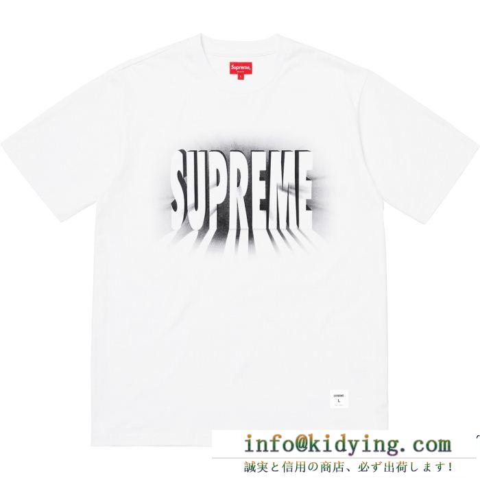 ヘルシー 抜け感重視 Tシャツ/ティーシャツ 2色可選  19SS限定夏季 シュプリームSUPREME 超必須アイテム