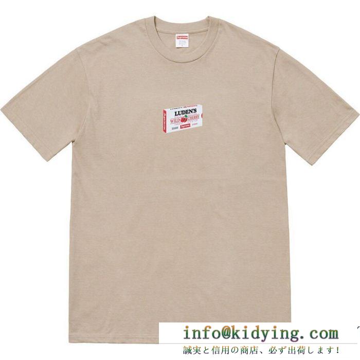大胆なカジュアルダウンシュプリームSUPREME 19年春夏 Tシャツ/ティーシャツ大人っぽい印象が素敵 多色可選