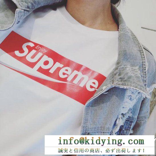 Supremeシュプリーム tシャツ コピーレギュラーフィットショートスリーブ人気のボックスロゴの定番tシャツ