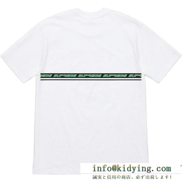 シュプリーム tシャツ コピーsupremeシンプルなデザインクルーネックメンズプリント半袖hard-num-tee
