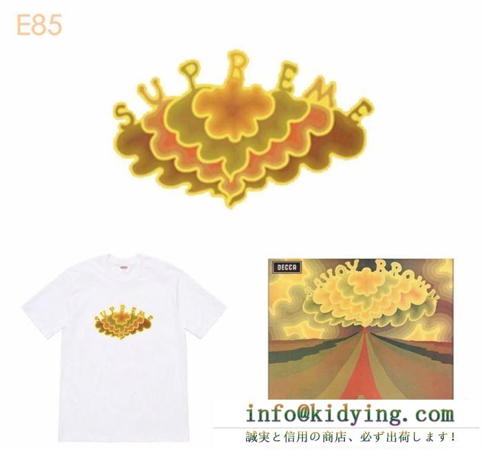 おしゃれ感度UP！ 2色可選キュートな印象 2019春夏トレンドアイテム supreme 14ss taxi driver tee シャツ/半袖