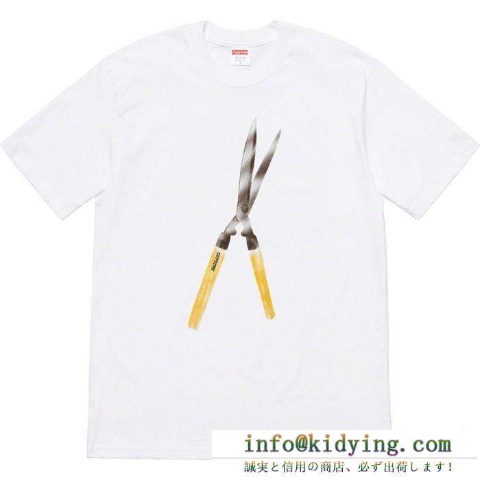 シュプリームファッションの最先端！ supreme shears tee シャツ/半袖 2色可選 2019春夏トレンドアイテム