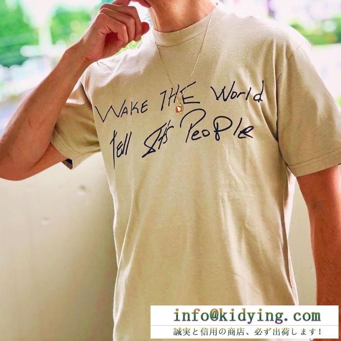 SUPREME buju banton wake the world tee シャツ/半袖 2色可選 2019春夏のトレンド新商品